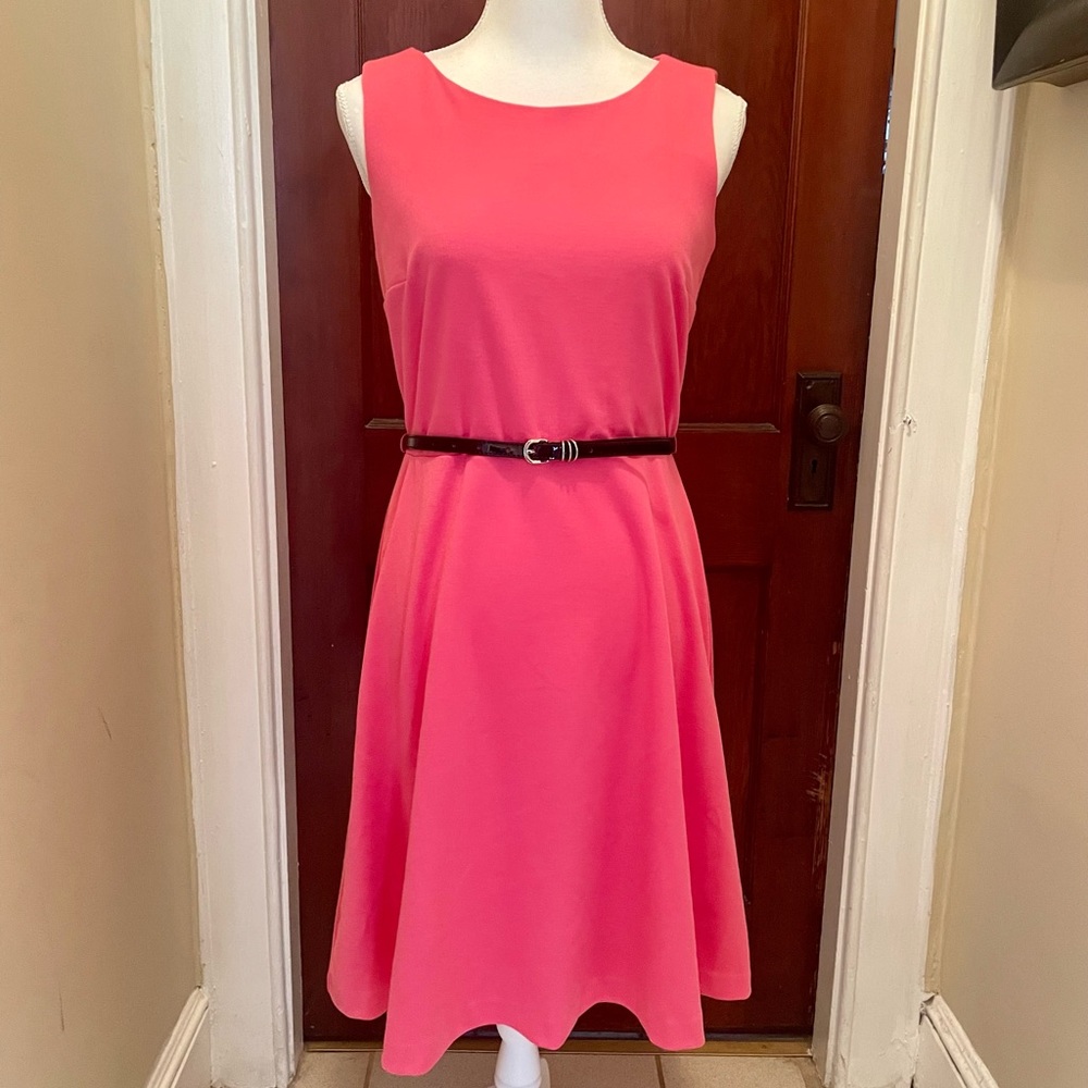 212 Collection Solid Ponte Sheath Dress